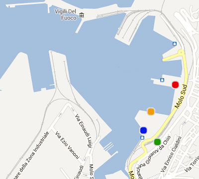 Port Map Ancona, Trieste, Patras, Igoumenitsa - Minoan Lines Ferries